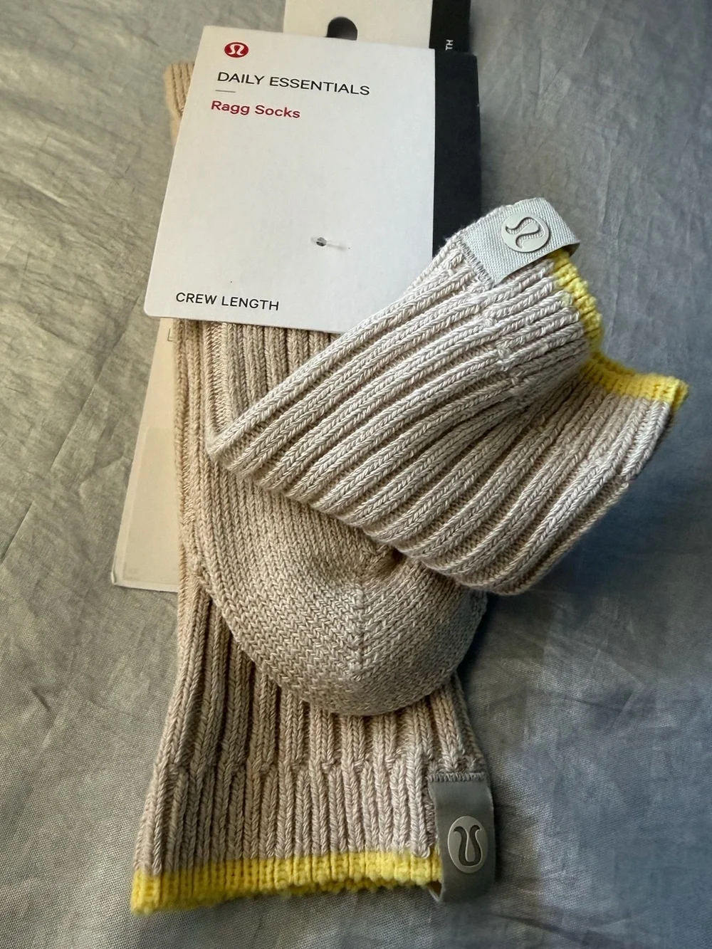 NWT Lululemon Ragg Sock